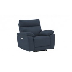 VL Positano 1 Seater Electric Recliner - Indigo (Nett)